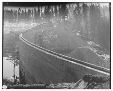 Big Creek Huntington Lake Dams