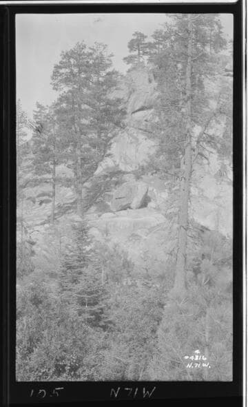 Big Creek Scenery - Sohier's investigation of future developments of Big Creek Project