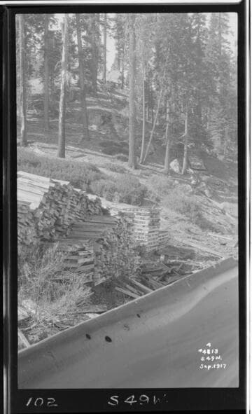 Big Creek Scenery - Sohier's investigation of future developments of Big Creek Project