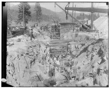 Big Creek Huntington Lake Dams