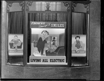 General Office display window