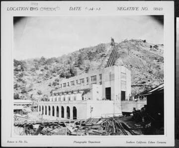 Big Creek Powerhouse #3 - close