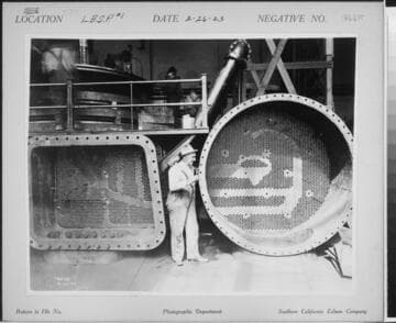 Long Beach Steam Station, Plant #1 - Condenser & tubes