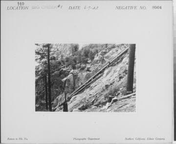 Big Creek #1 - Penstock #1, Unit #3