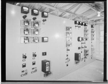 Huston Substation - Control and relay board