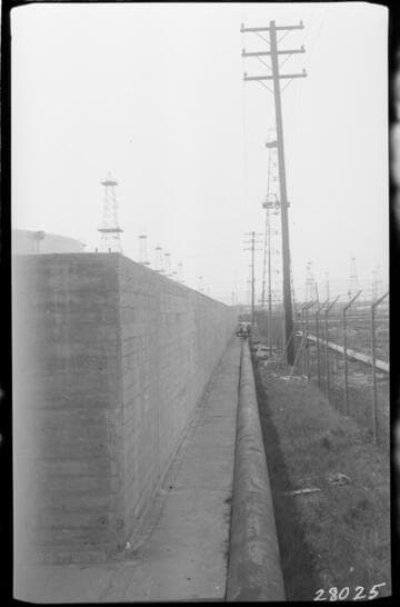 Long Beach Steam Station - Gas line