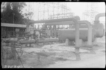 Long Beach Steam Station - Gas line - Metering station