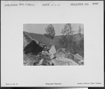 Big Creek, Miscellaneous - Scene of accident