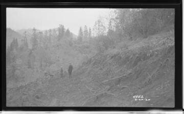 Big Creek Powerhouse #3 - Road construction