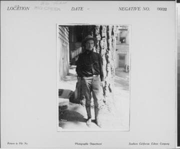 Big Creek, Florence Lake Dam - Mr. B. C. Forbes