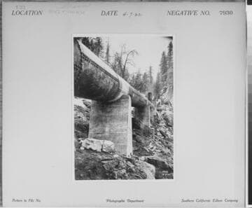 Big Creek, Shaver Lake Dam