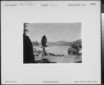 Big Creek Huntington Lake Dams