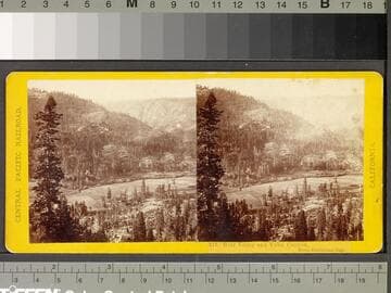 215. Bear Valley and Yuba Canyon, from Emigrant Gap