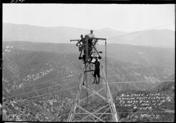 Big Creek Transmission Line insulators