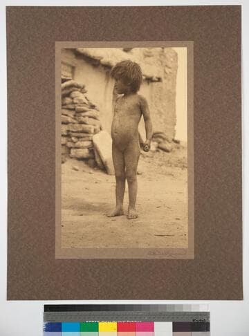 Hopi baby - First Mesa - Arizona