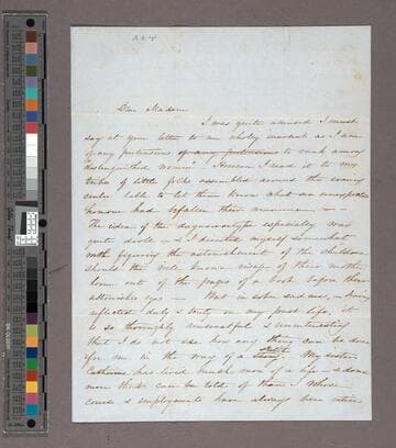 Stowe, Harriet Beecher.  Letter to Sarah Josepha Buell Hale