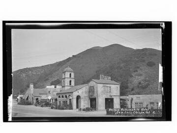 Unique Automobile Hotel, San Luis Obispo, Cal