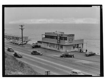 Big Rock Beach Cafe, Malibu, California