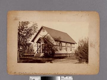 Chapel of First M.E. Church, built in 1879