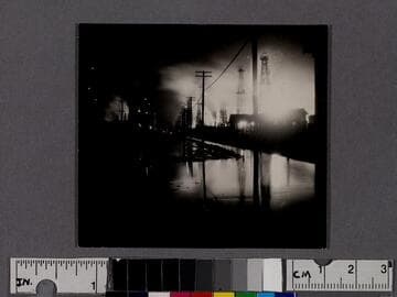 Los Angeles oil wells (Santa Fe Springs?)