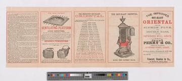 The improved hot-blast Oriental with the siphon flue, the double base, and the improved mill grate