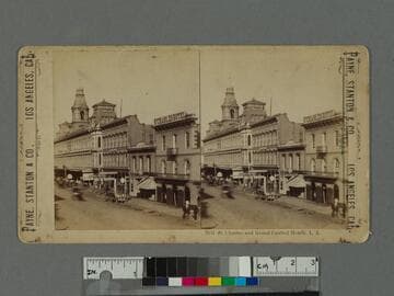 St. Charles and Grand Centrel [sic] Hotels, L. A