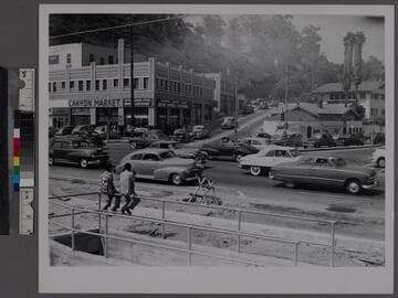 Intersection of Pacific Coast Highway, Chautauqua Blvd. and Channel Road, Santa Monica
