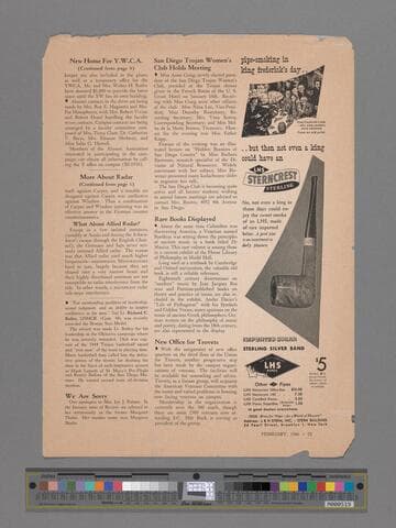 Southern California Alumni Review / Footprints on the Sands of Time