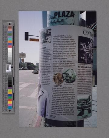 Historical sign, Chinatown