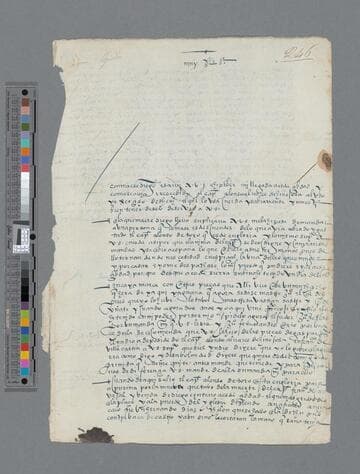 Tomás Vazquez letter to Gonzalo Pizarro