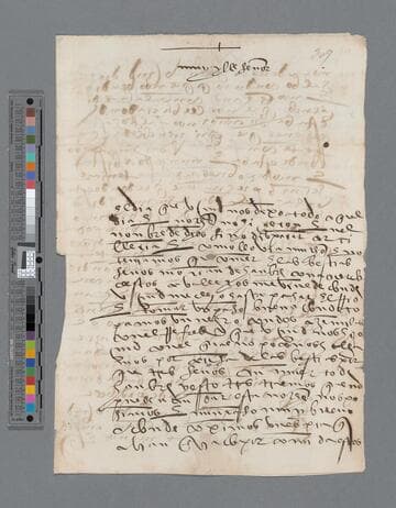Pedro de Landa letter to Hernando de Contreras