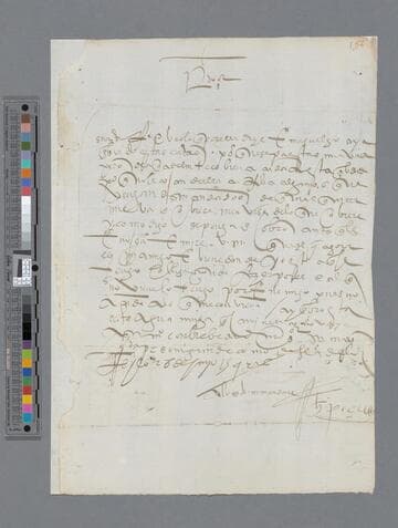 Gonzalo Pizarro letter to Diego Pérez Quintanilla