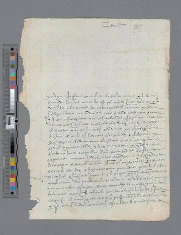 Hernando Alonso letter to Gonzalo Pizarro
