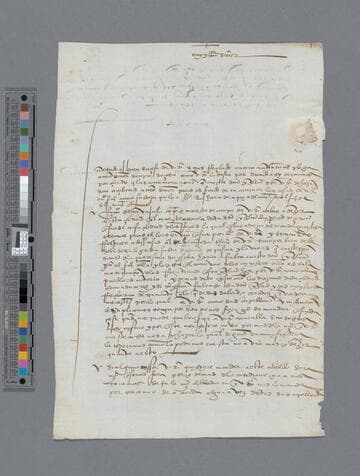 Hernando Arias, and others, letter to Gonzalo Pizarro
