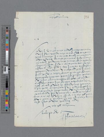 Juan de Lastra letter to Gonzalo Pizarro
