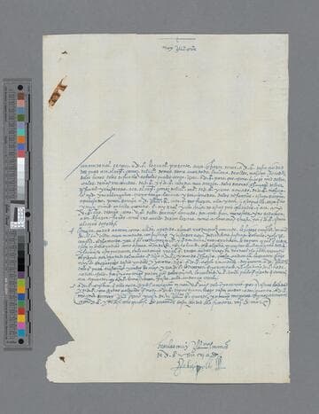 Rodrigo Bustillo letter to Gonzalo Pizarro