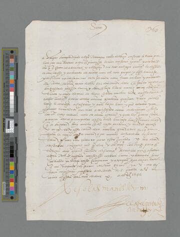 Pascual de Andagoya letter to Pedro de Puelles