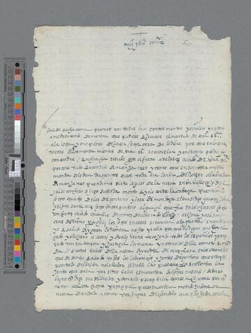 Martín Monje letter to Gonzalo Pizarro