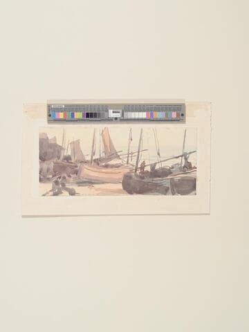 Beached Fishing Boats