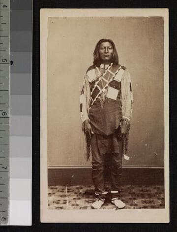 Ganeki, one of the Southern Ute Indians of Colorado