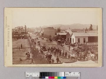 Colorado Ave. Sept. 16 -- 1885, opening of L.A. & S.G.V. RR Pasadena
