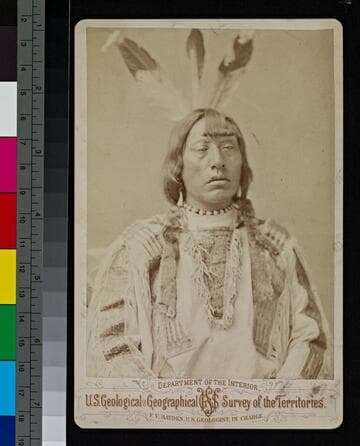 Mandan Indian Me-ra-pa-ra-pa or Lance