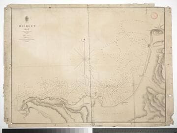 Beïrout Bay / surveyed by C.H. Dillon of HMS Vernon