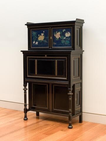 Fall-front Secretary Cabinet