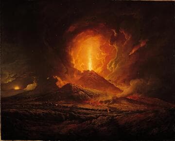 Vesuvius from Portici