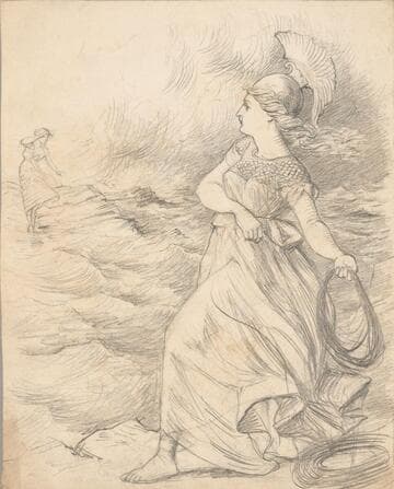 Britannia Throwing a Life Line