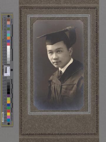 Graduation portrait of Peter SooHoo