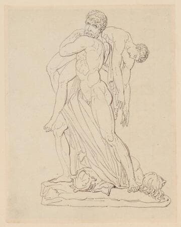 Le Deluge, After Clodion