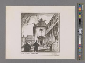 Reproductions of architectural renderings