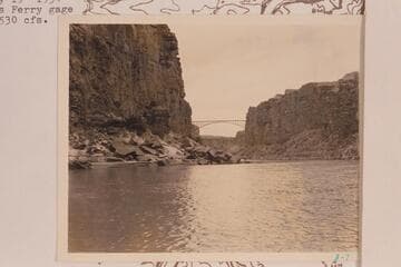 Down river to Marble Canyon Highway Bridge which spans the Canyon at Mile 42.5